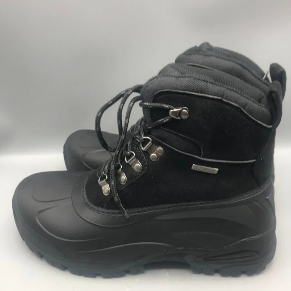 Waterproof Winter, Snow Men's 7 inch tall boots Comfortable warm insoles. Brand